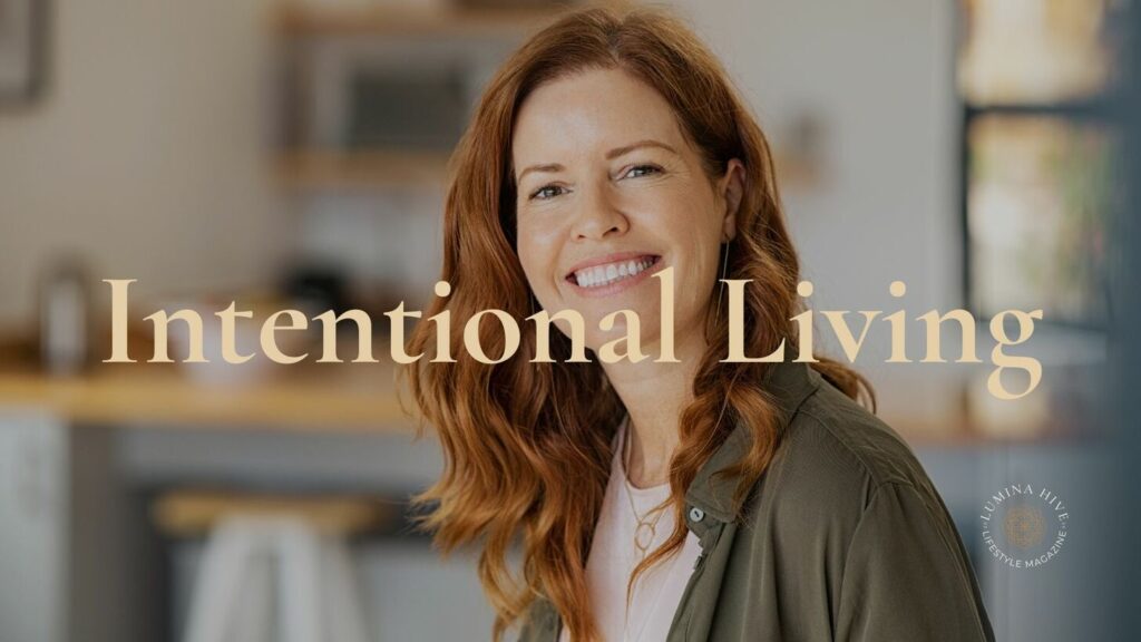 Woman Smiling Living Intentionally